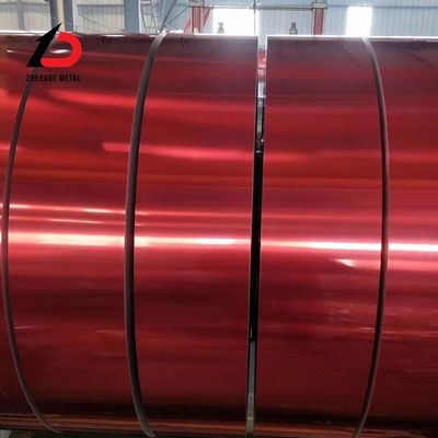 ความละเอียด -/ 1% รัล สี PPGI โคลล์เหล็กเหล็กกระปุกลวดสําหรับการผลิต