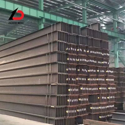 ขนาดของเหล็กสแตนเลสประกอบด้วยสแตนเลสต่ําขนาด Hea Heb Hem S275jr S355jr ราง H ที่ม้วนร้อนเพื่อความทนทานสูง