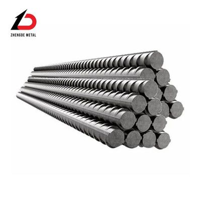 ASTM มาตรฐาน HRB500 HRB400 Hrb600 คอนกรีตก่อสร้าง ที่บิดบิด โครงละเอียด 40 60 เสริมสกรูกลม สายเหล็กสแตนเลส
