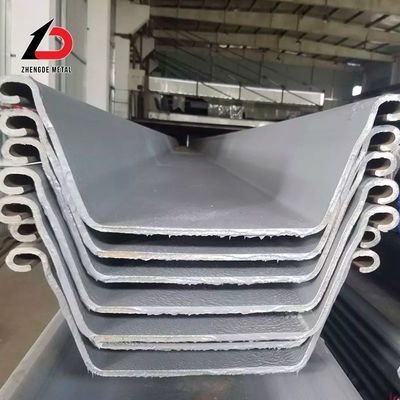 โรงงานราคาถูก Sy290 โลล Cold U Steel Sheet Pile โลล Hot U-Type สําหรับการยึดผนัง โลล Cold Larsen Steel Sheet Piles