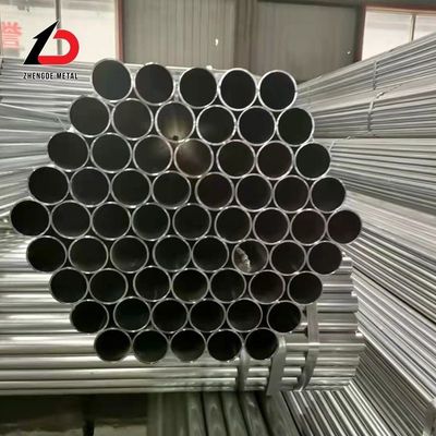40-275 กรัม ซิงก์เคลือบ Hot DIP ท่อเหล็กเหล็กกระปุก