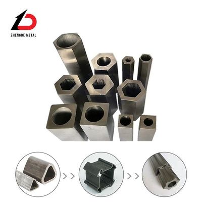 1020 Q355 Q195 Q235 สแตนเลสคาร์บอน สี่เหลี่ยมสามเหลี่ยมเพนตากอน ท่อเหล็กทรงพิเศษที่เชื่อม/ม้วนร้อน/เคลือบ