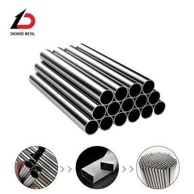 ตัวอย่างฟรี คุณภาพสูง ASTM Jin En GB DIN 2b/Ba/Hl/8K/No. 4/Etched/Satin ท่อกลมออก กว้าง 8-1200mm ท่อสแตนเลสที่มีการรับรองโรงงาน BV