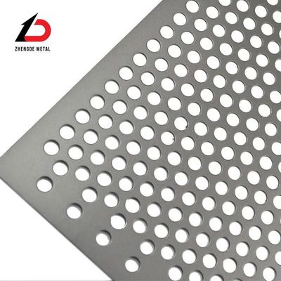 กลมเล็กรูเจาะโลหะ Mesh ประดับ Aluminum Wire Mesh สําหรับอาคารระเบียง