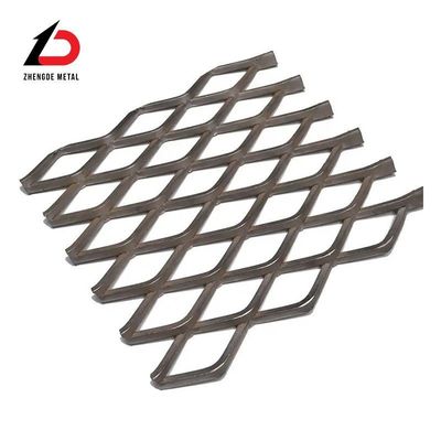 สแตนเลสเหล็กคาร์บอนต่ําเหล็กเหล็กไร้สแตนเลสอลูมิเนียมทองแดง นิเคิลขยาย Mesh โลหะ